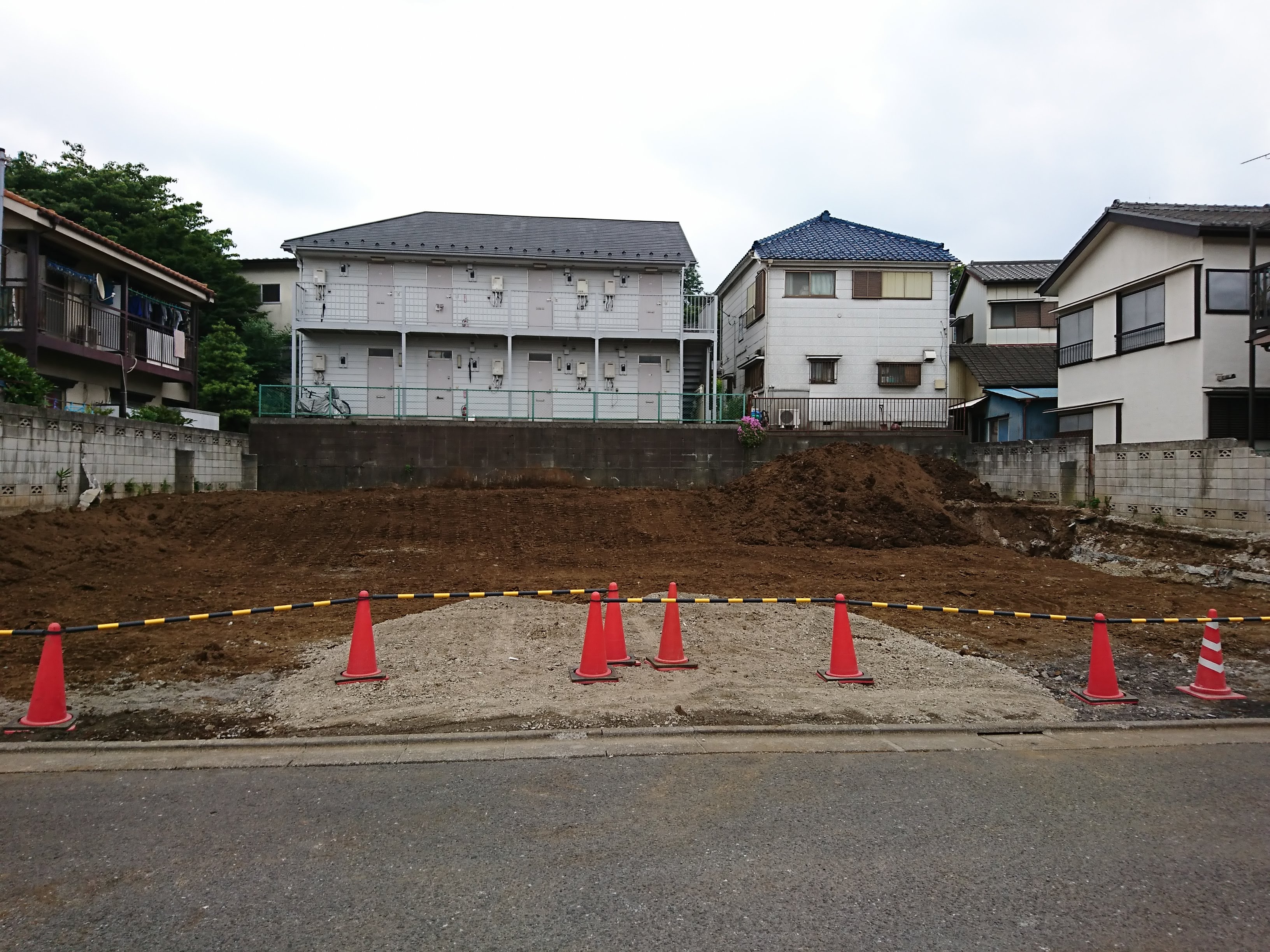 板橋区西台鉄筋コンクリート造4階建て解体工事